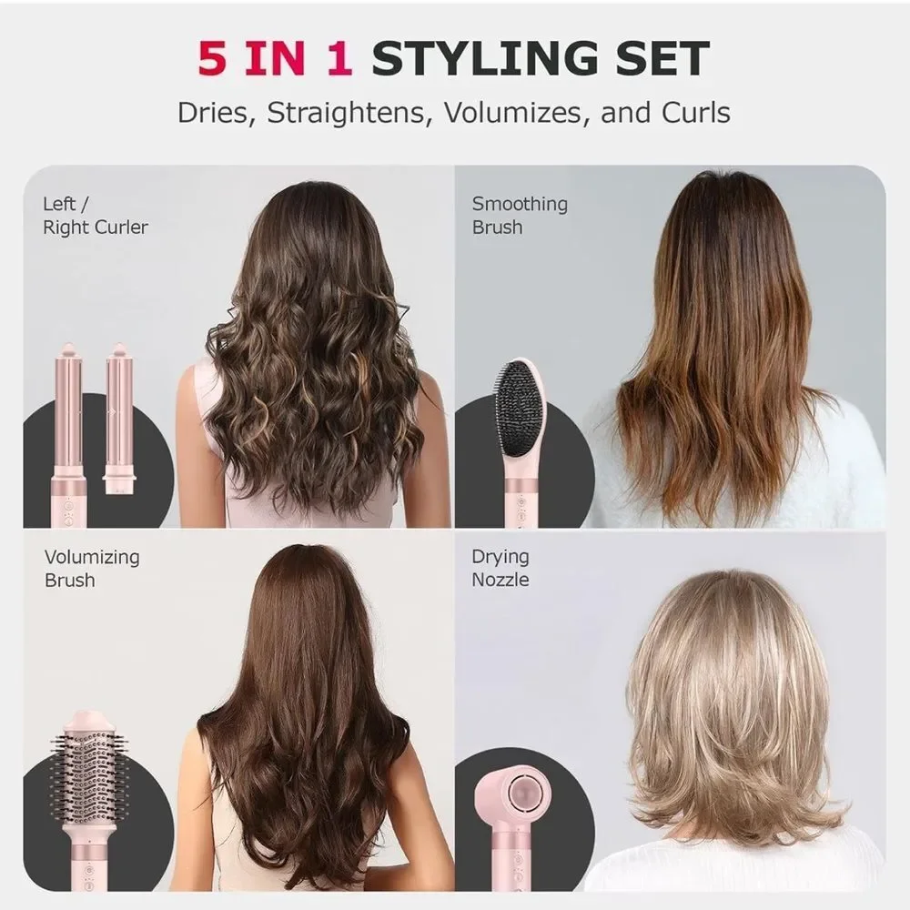 MESCOMB interchangeable Hot‎ Air Styler Set